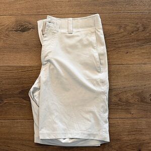 Callaway Men's Cream Flat Front Shorts